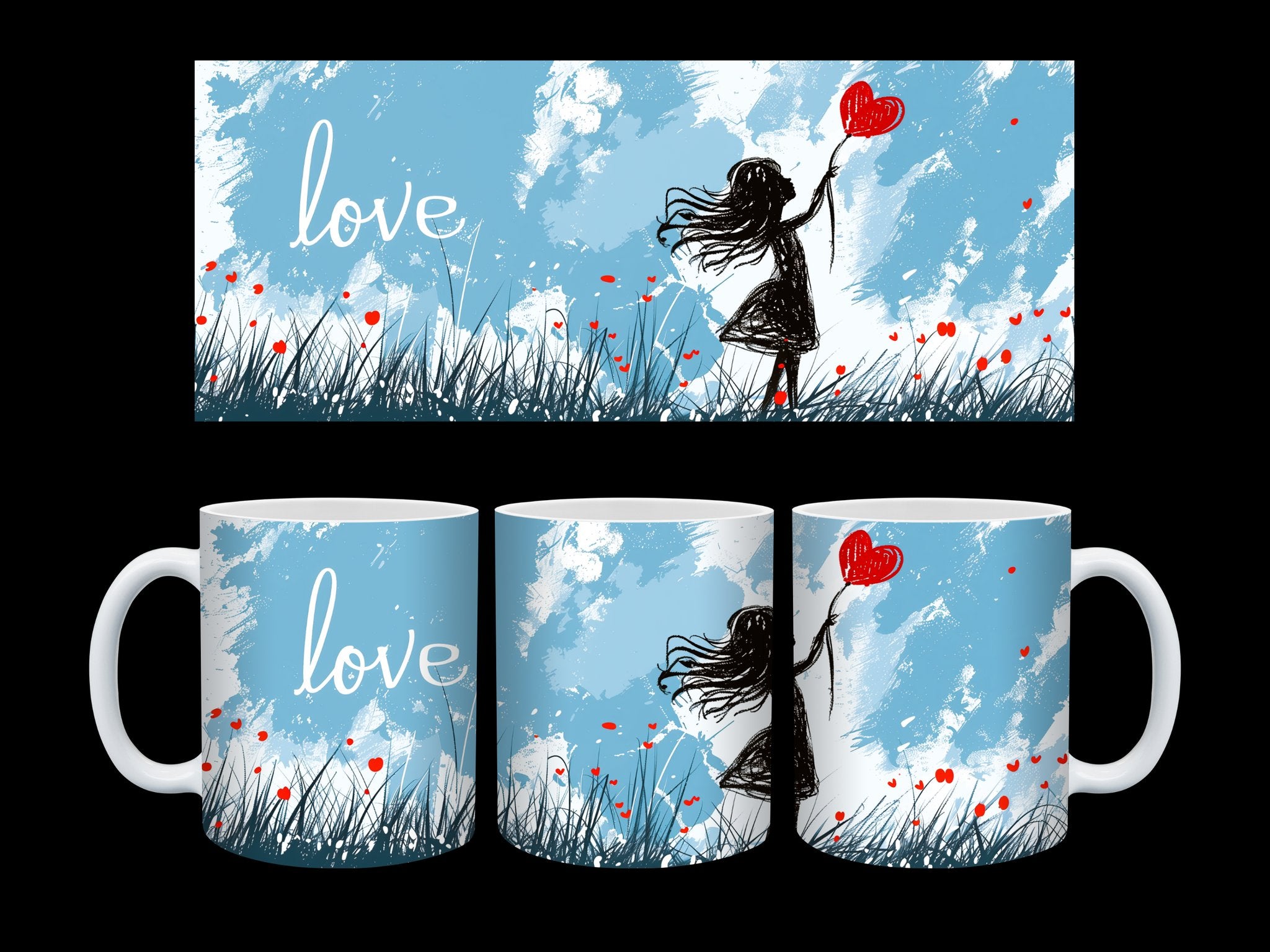 Whimsical Love Coffee Mug