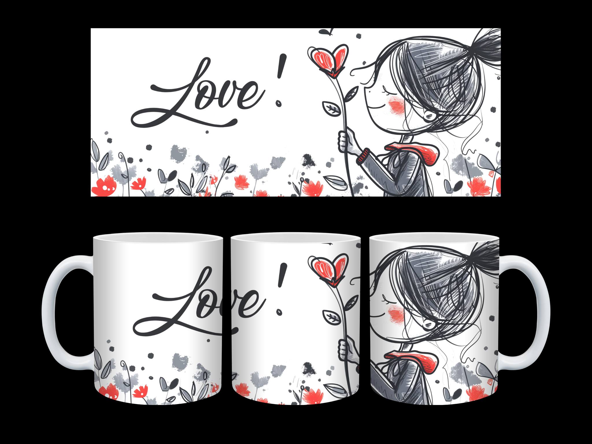 Whimsical Love Coffee Mug