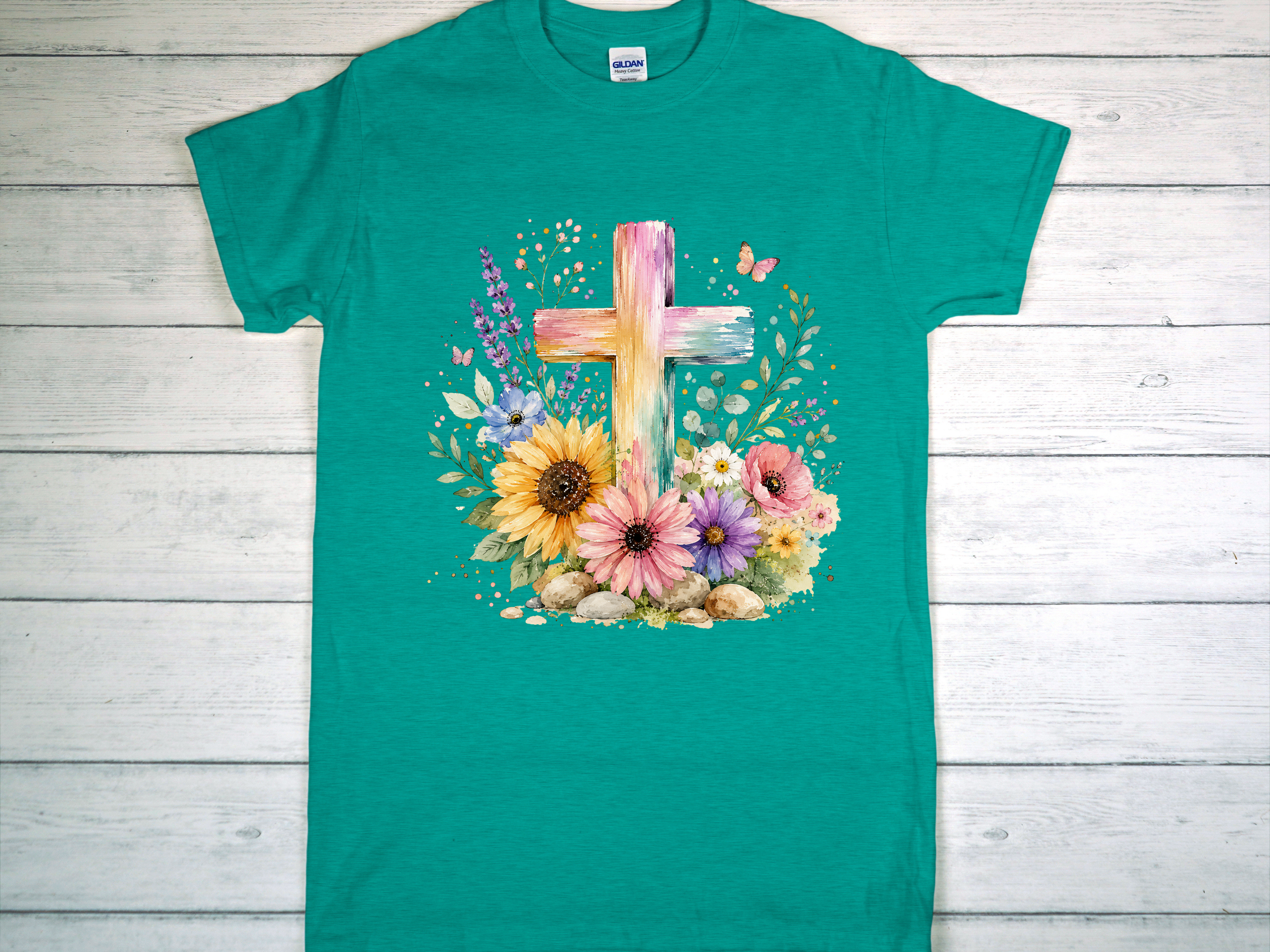 Floral Cross