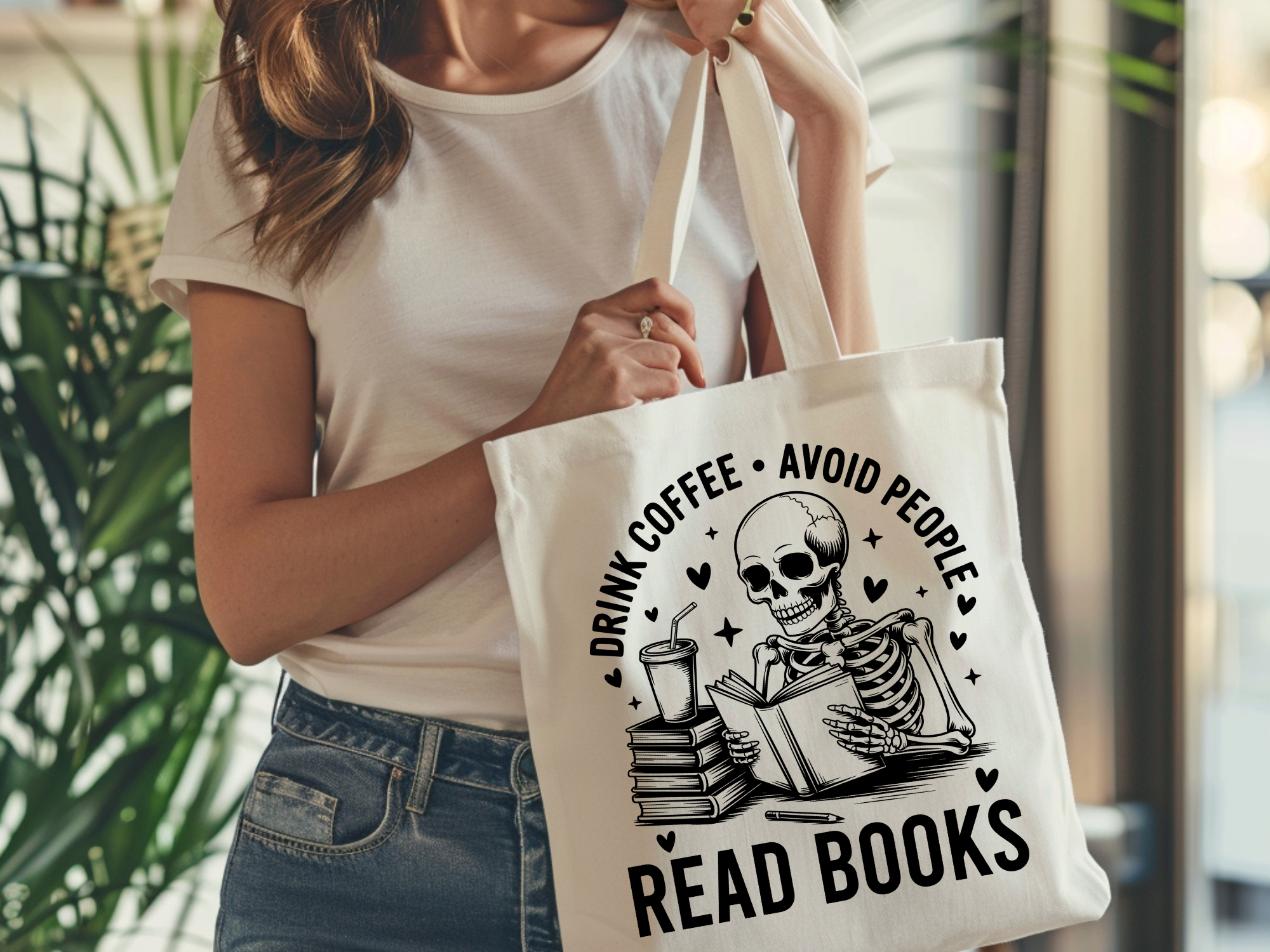 Drink Coffee, Avoid People, Read Books.