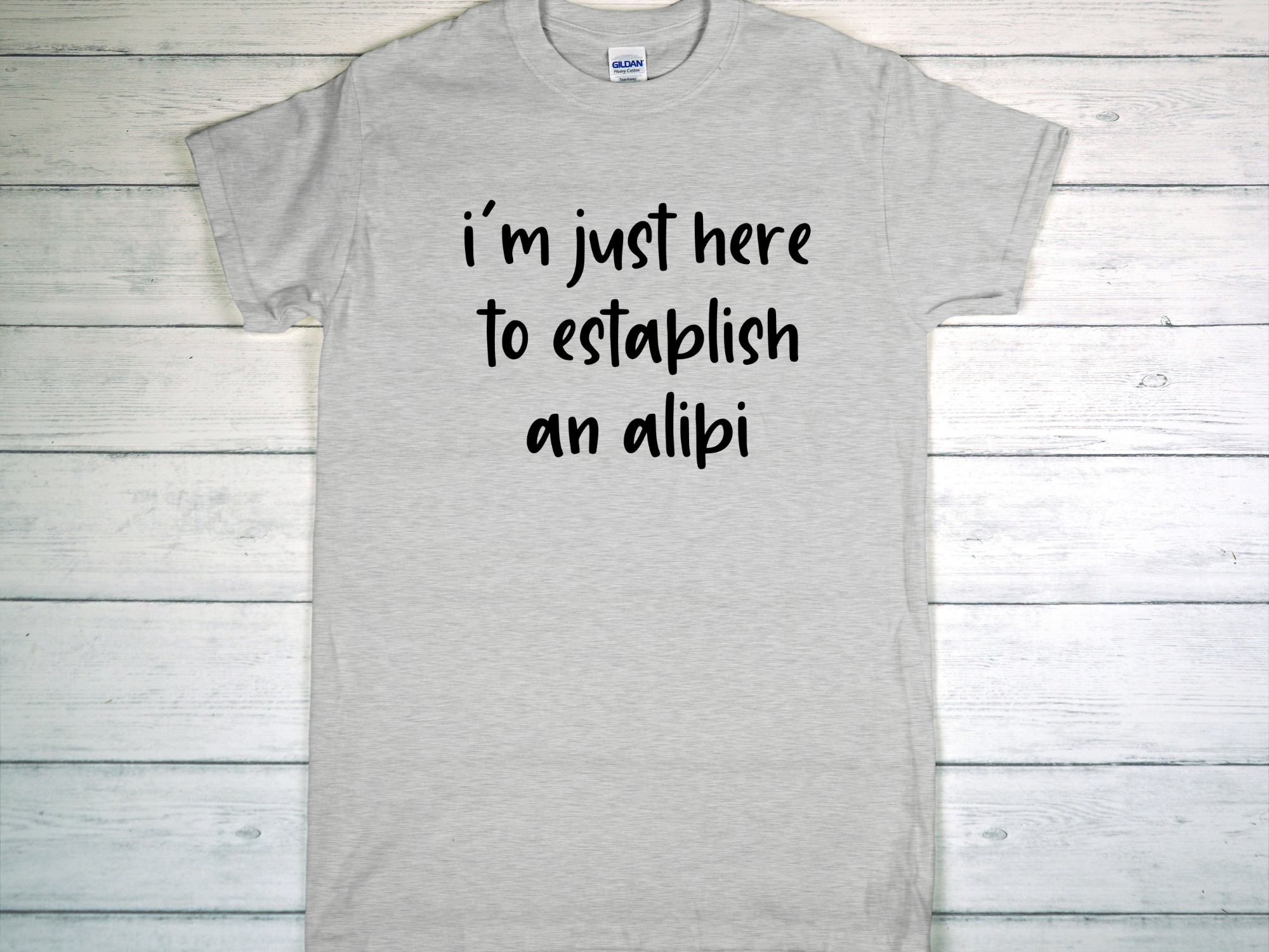 I'm Just Here to Establish An Alibi