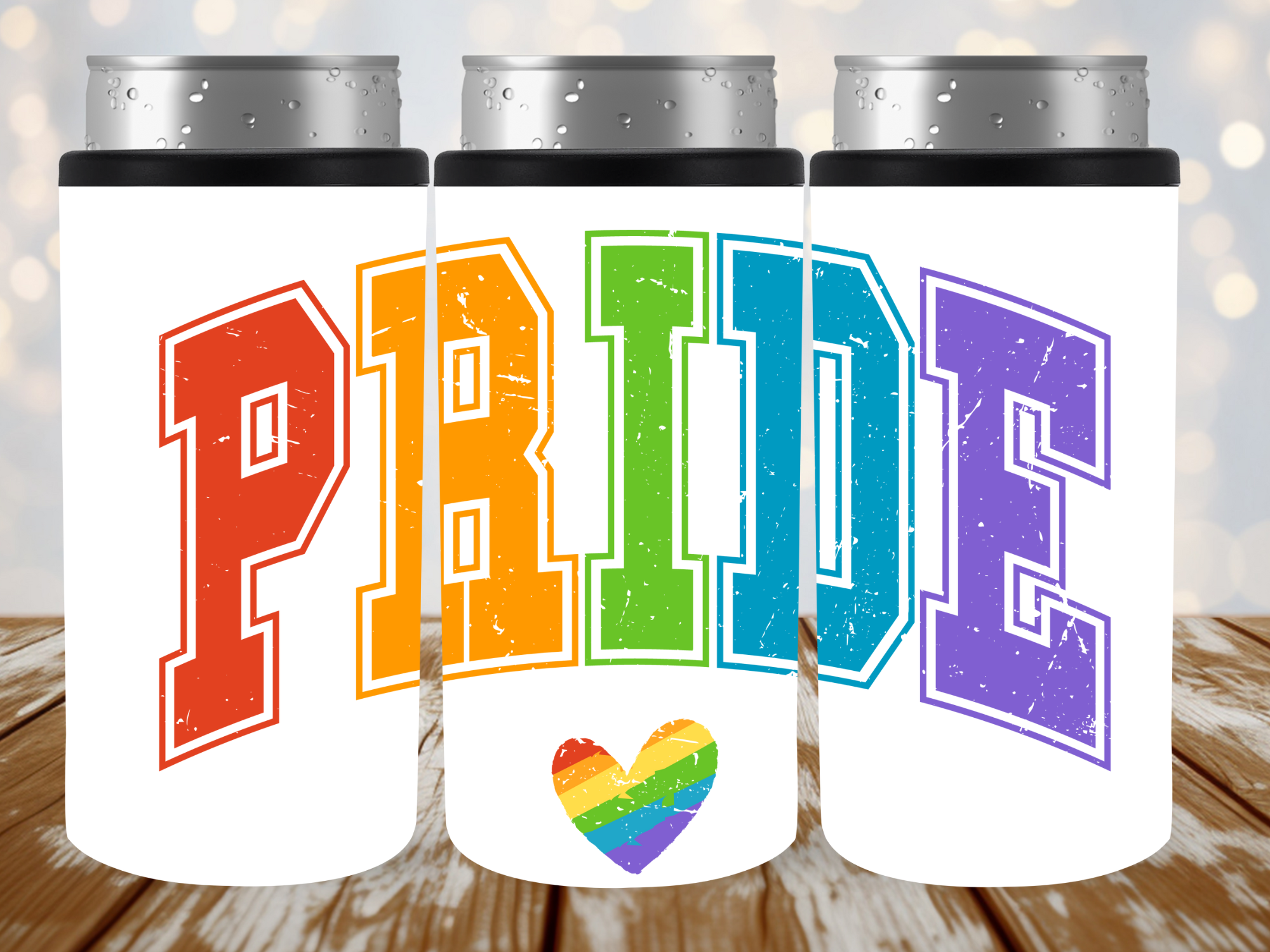Pride Love Slim Can Cooler
