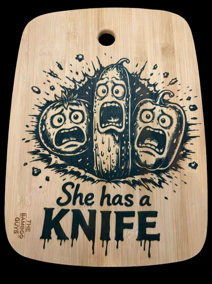 She Has A Knife