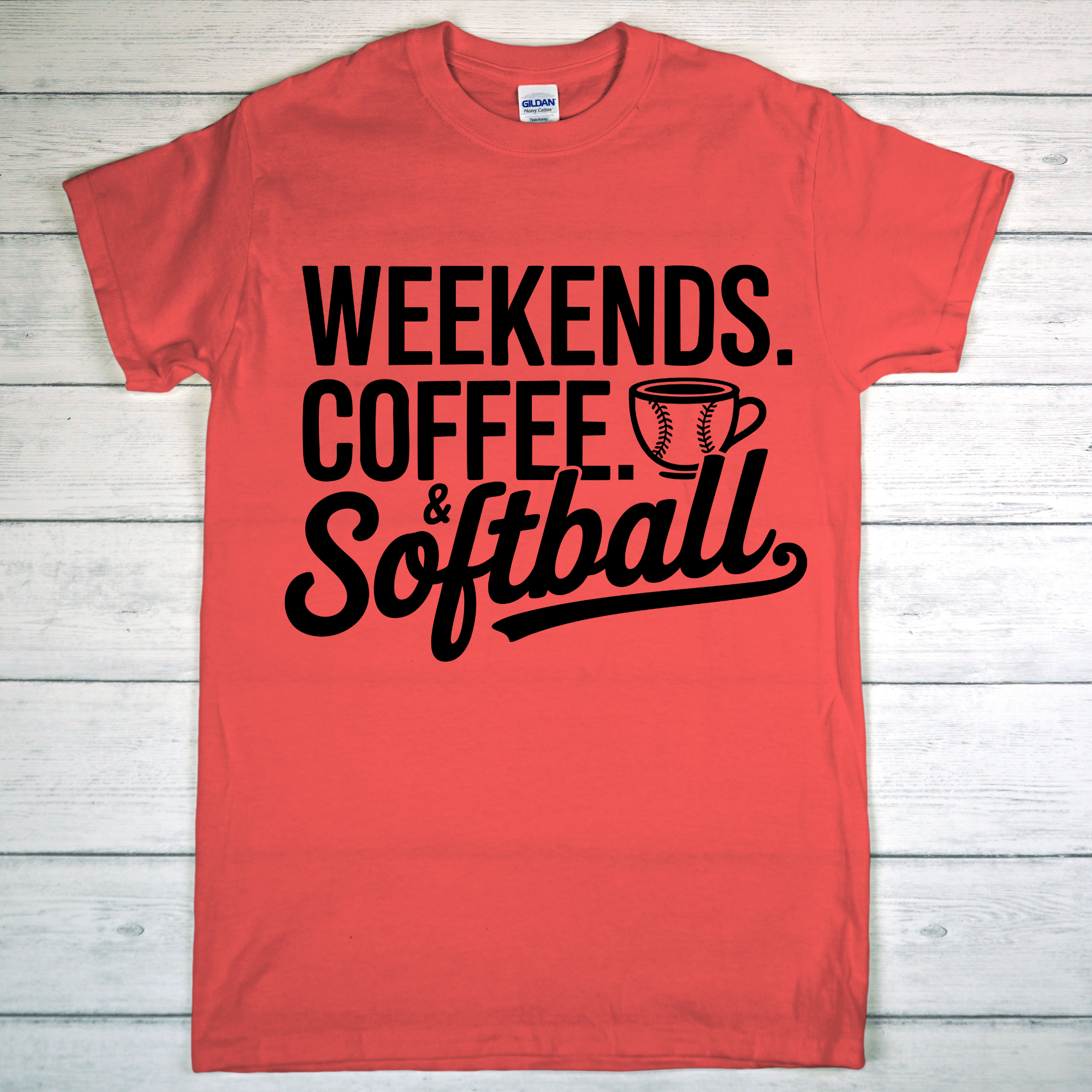 Weekends. Coffee. Softball.